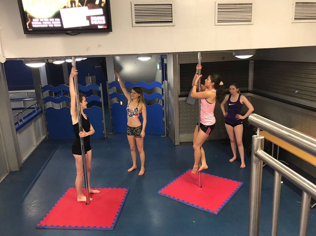 Learn Pole Fitness with The Pole Studio at Universities